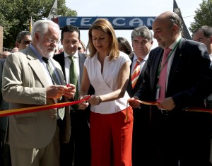 Cospedal y Cañete visitan 53 edición de Fercam. Foto Juan Echagüe/jccm